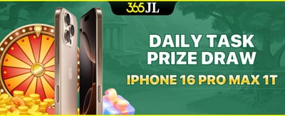 iPhone 16 Pro Max Daily Giveaway promotion banner
